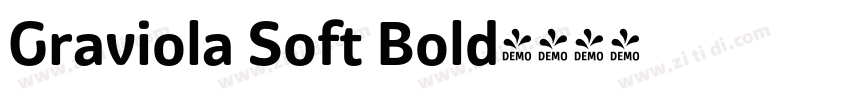 Graviola Soft Bold字体转换
